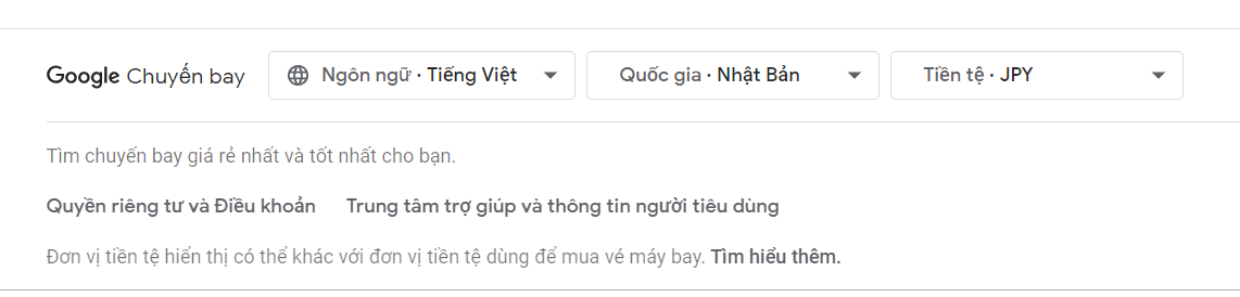 Cách tra giá vé máy bay rẻ nhất về Việt Nam tại Nhật Bản 9