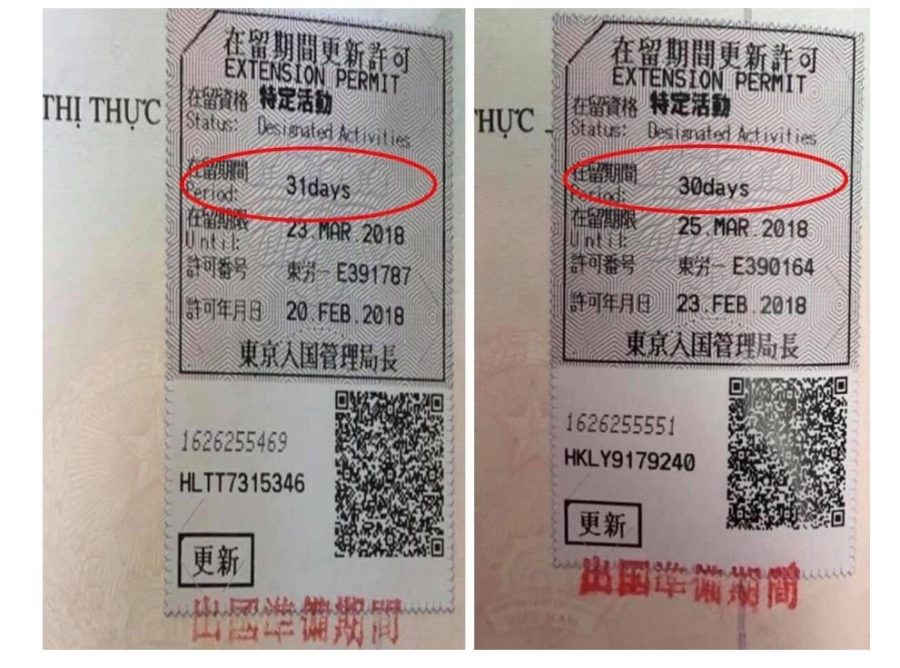 Sự khác biệt giữa visa 30 ngày và 31 ngày 7 Sự khác biệt giữa visa 30 ngày và 31 ngày 7
