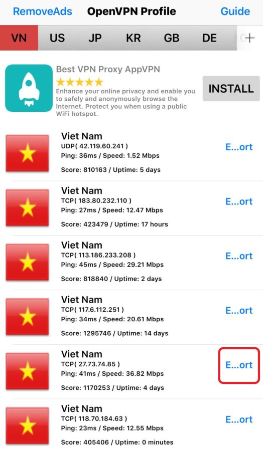 Cách nghe nhạc trên zing mp3, nhaccuatui tại Nhật Bản không bị lỗi (iphone, Ipad) 41