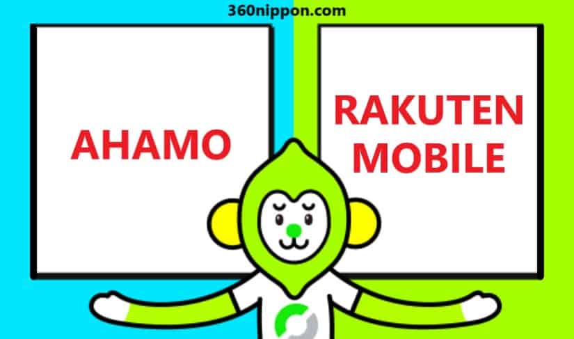 So sánh chi tiết sim giá rẻ AHAMO với RAKUTEN UNLIMIT 4